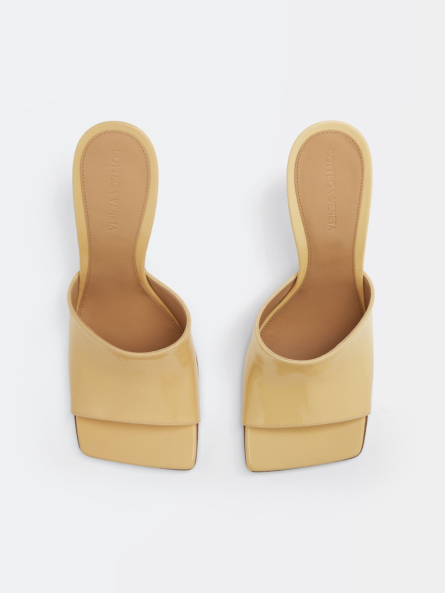 Stretch porridge 90mm Mules - Porridge