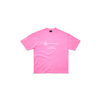 WFP T-Shirt - Fluo Pink & White
