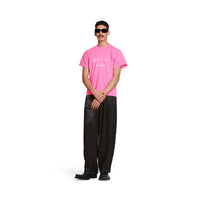 WFP T-Shirt - Fluo Pink & White