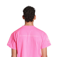 WFP T-Shirt - Fluo Pink & White