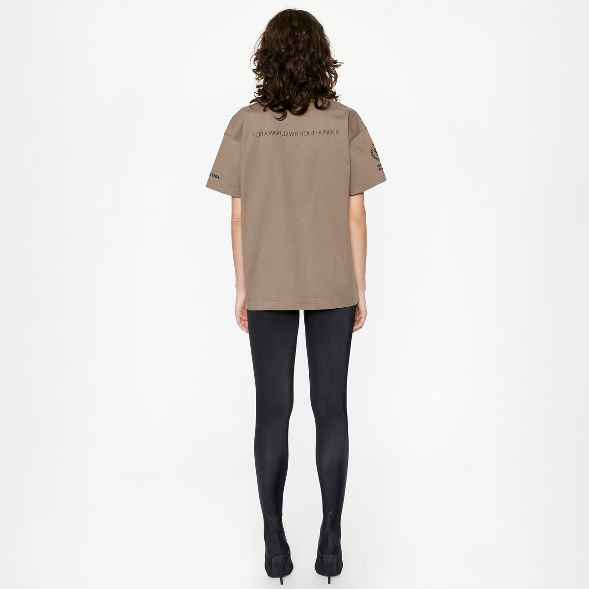 WFP T-Shirt - Taupe & Black