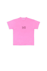 520 bubble gum & black T-shirt - Bubble Gum & Black