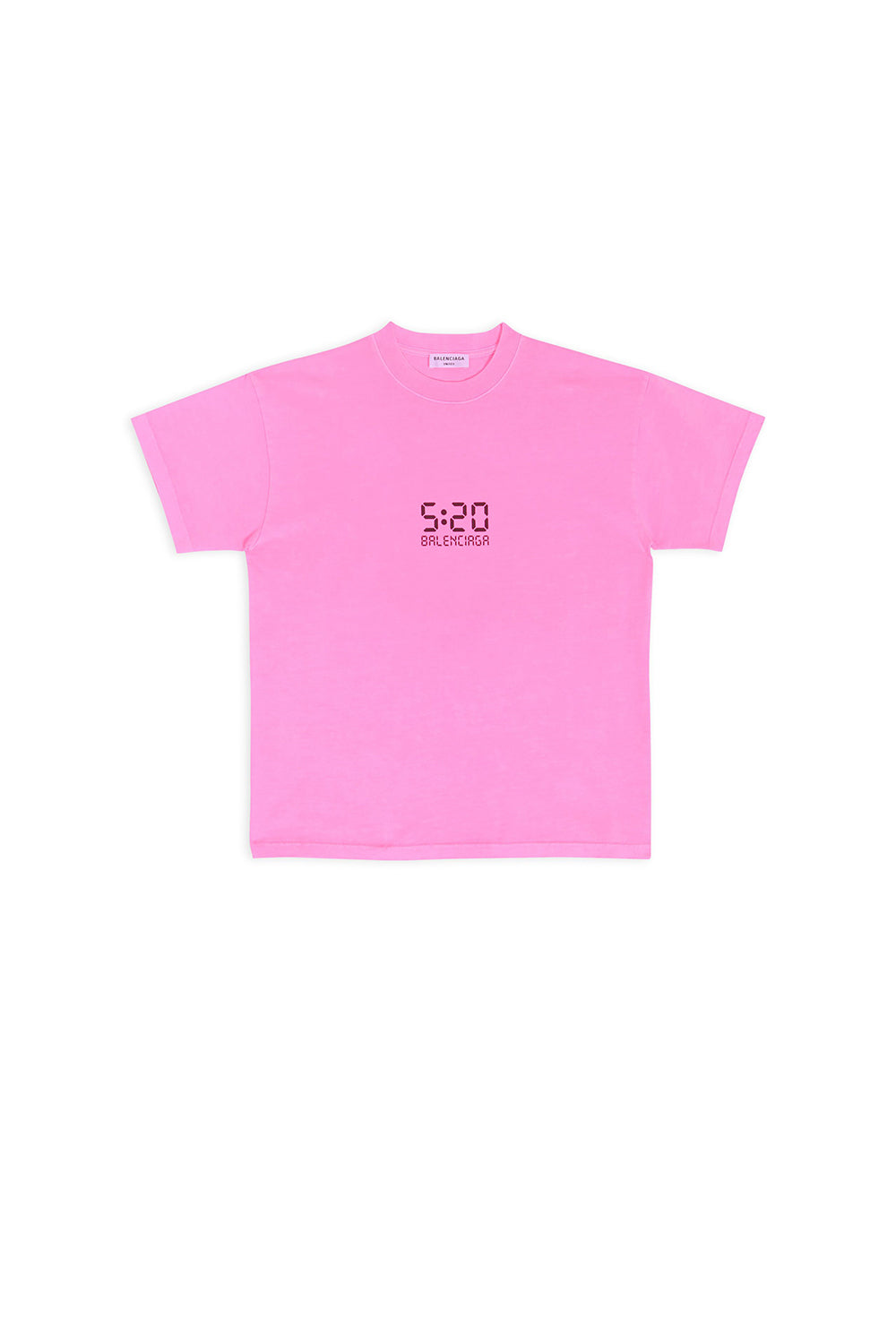 520 bubble gum & black T-shirt - Bubble Gum & Black