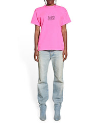 520 bubble gum & black T-shirt - Bubble Gum & Black