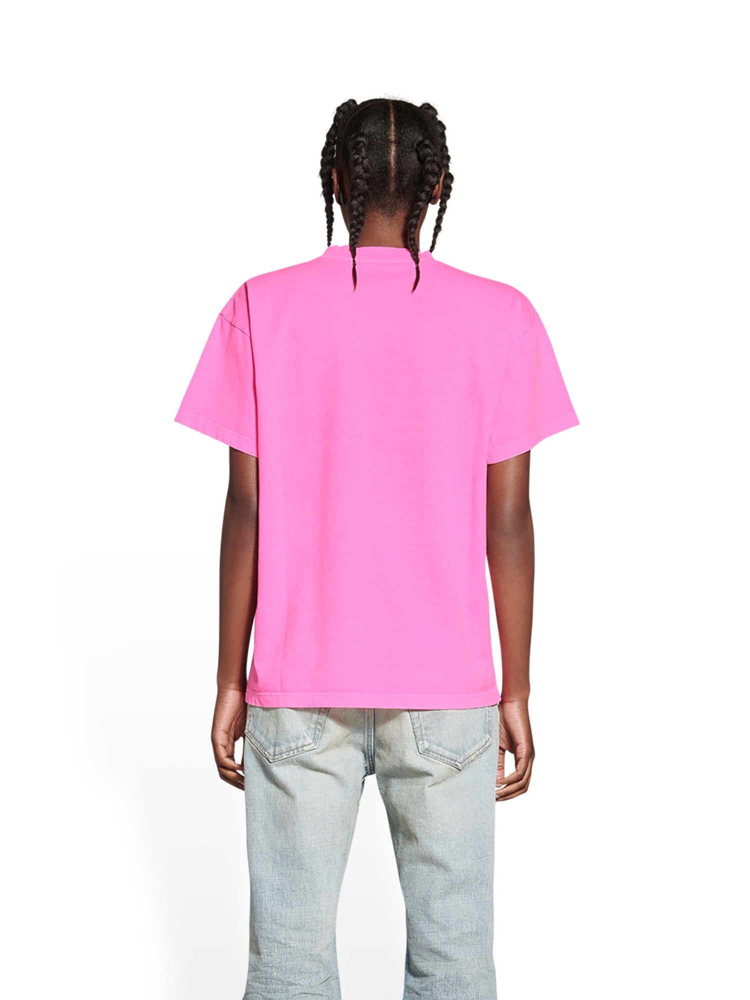 520 bubble gum & black T-shirt - Bubble Gum & Black