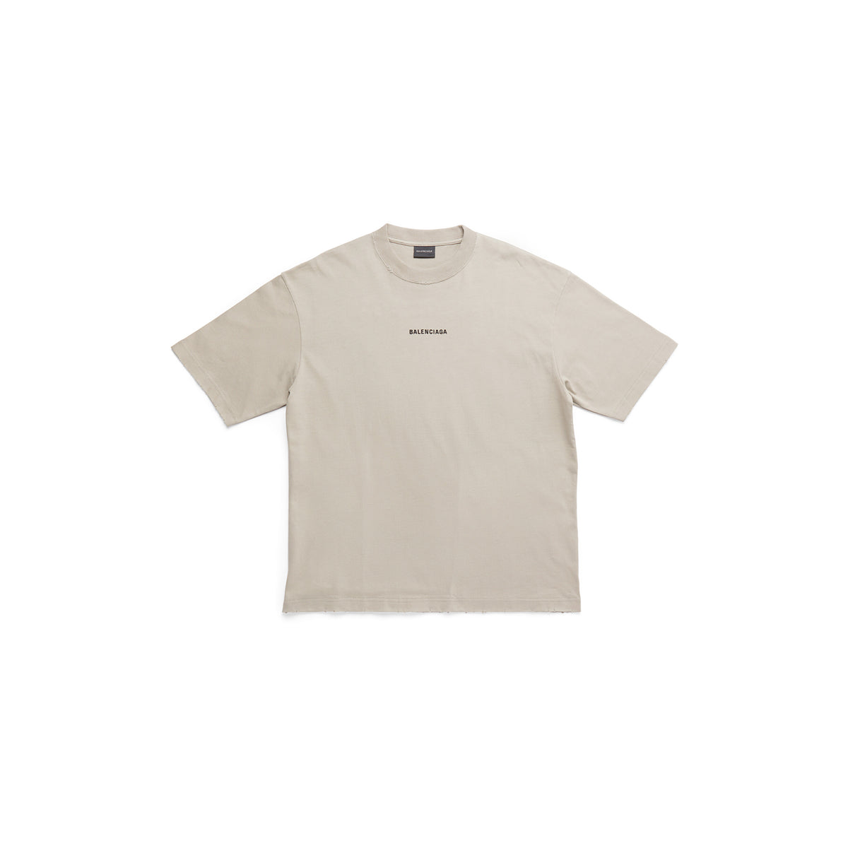 Balenciaga Back T-Shirt - Dust & Black