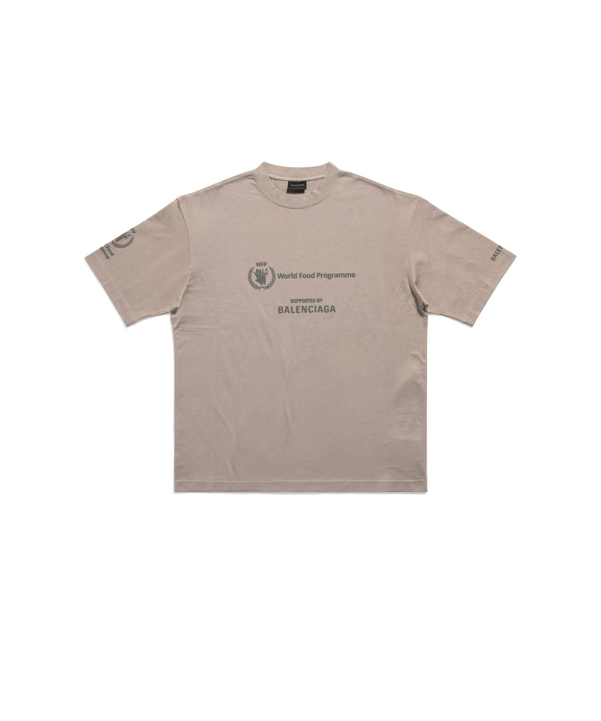 WFP T-Shirt - Taupe & Black