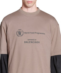 WFP T-Shirt - Taupe & Black