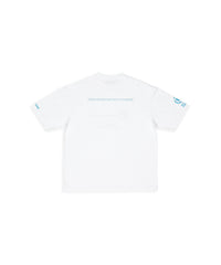 WFP T-Shirt - White & Blue