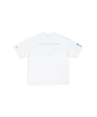 WFP T-Shirt - White & Blue