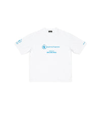 WFP T-Shirt - White & Blue