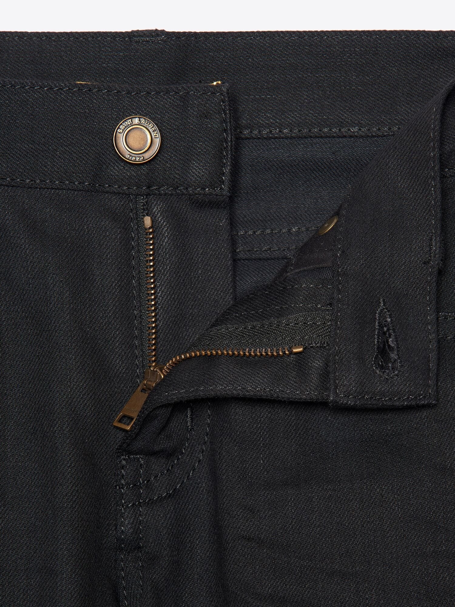 Low-Rise black Jean - Black
