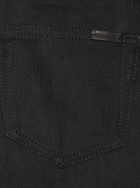 Low-Rise black Jean - Black