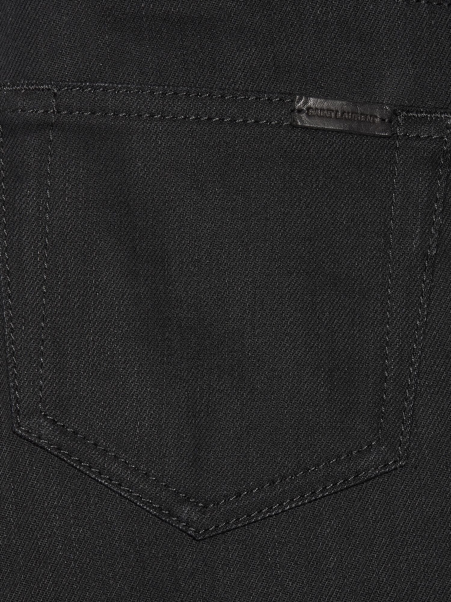 Low-Rise black Jean - Black