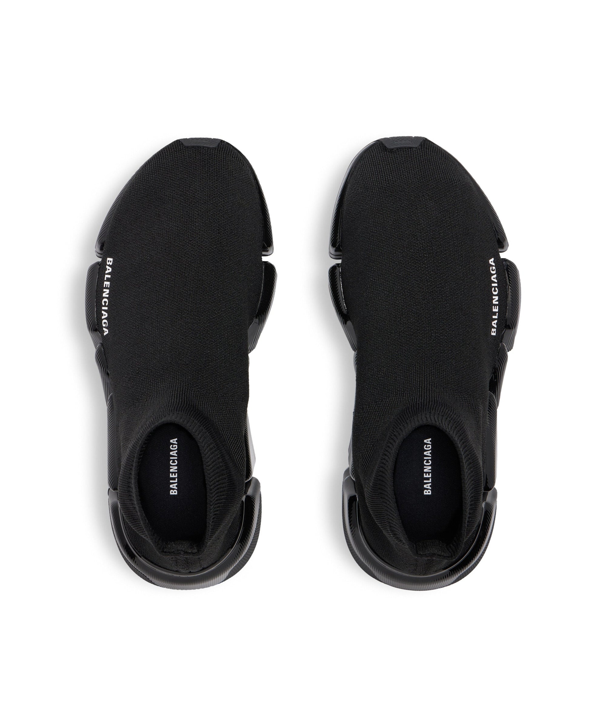 Speed 2. Recycled Knit Sneakers - Black