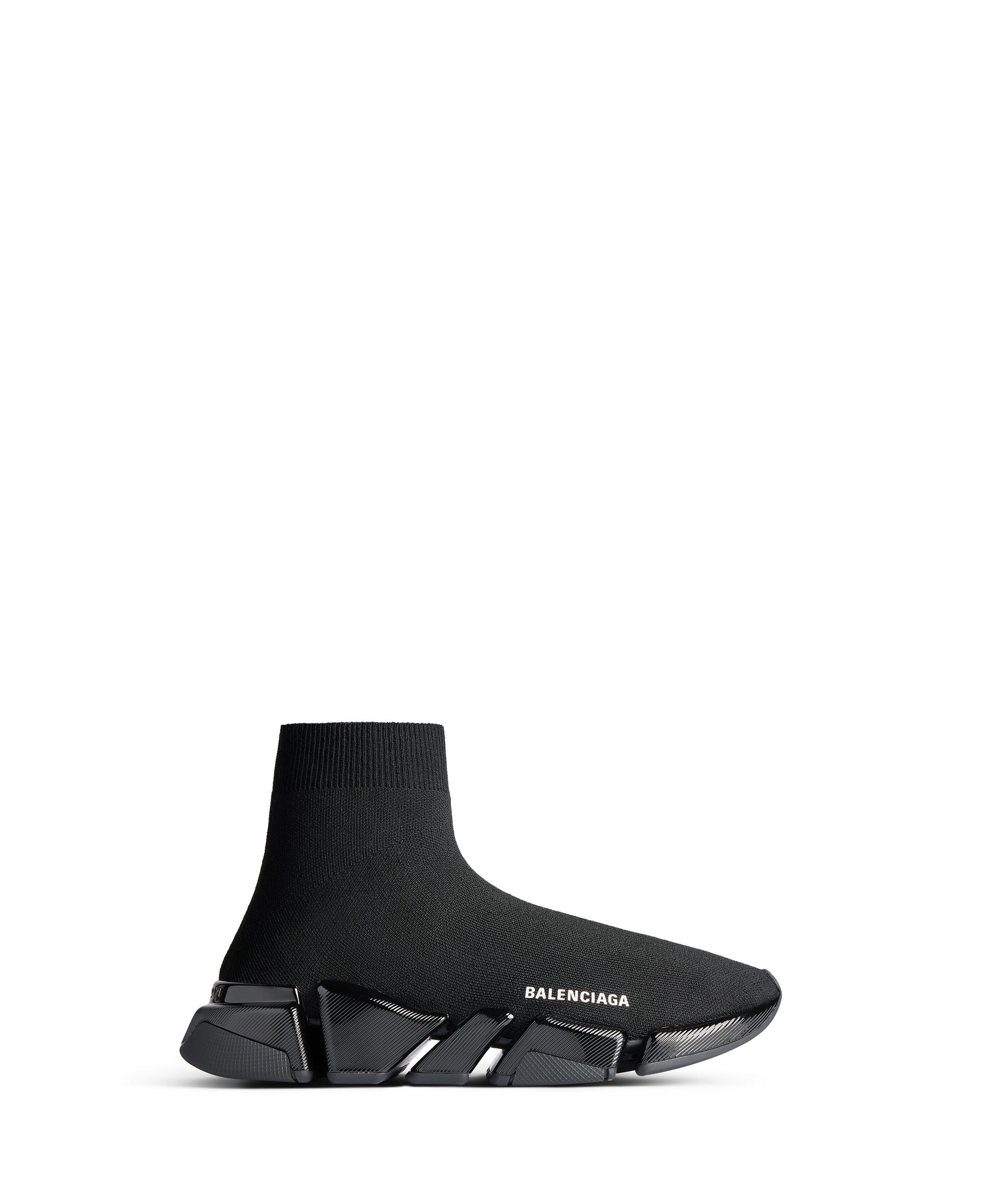 Speed 2. Recycled Knit Sneakers - Black