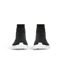 Speed 2. Graffiti Recycled knit Sneakers - Black & White