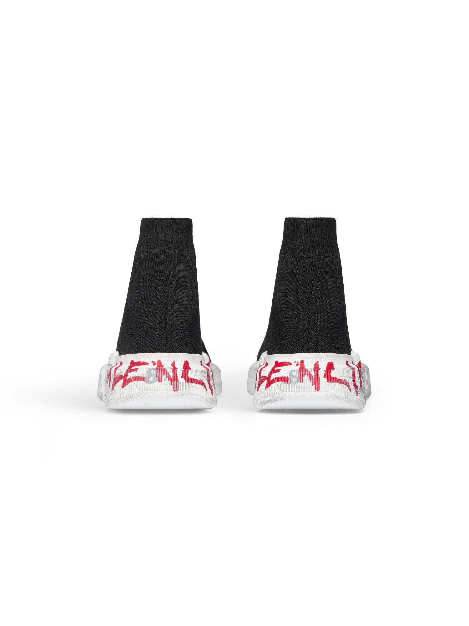 Speed 2.0 Graffiti black & white & red Sneakers - Black & White & Red