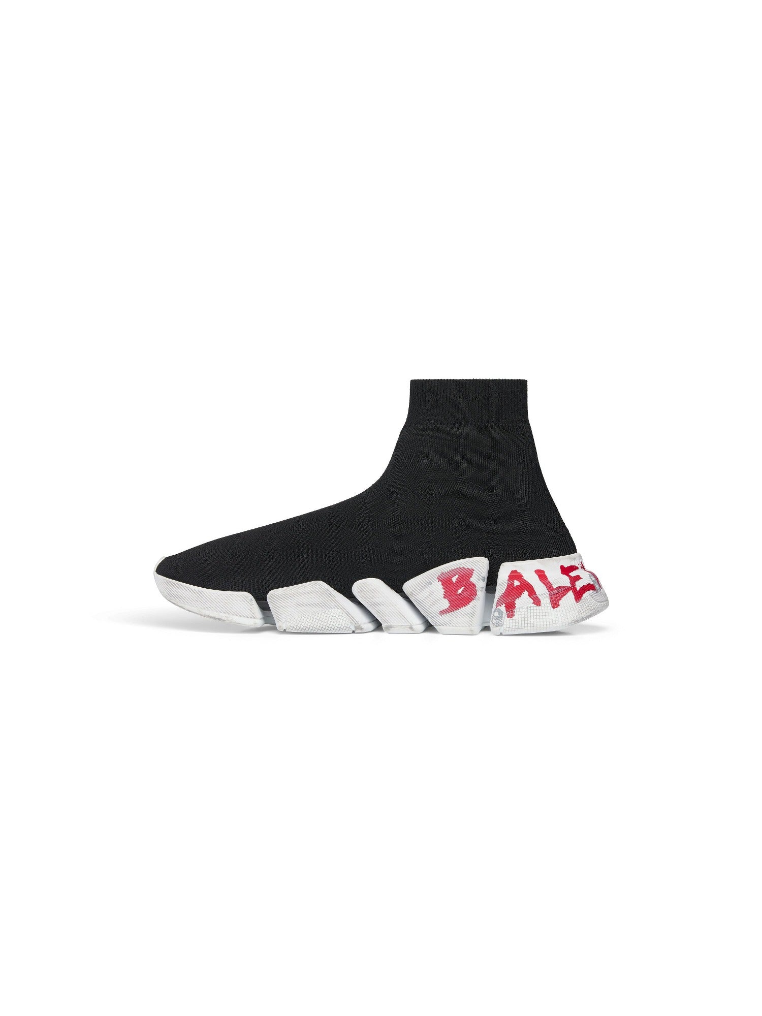 Speed 2.0 Graffiti black & white & red Sneakers - Black & White & Red