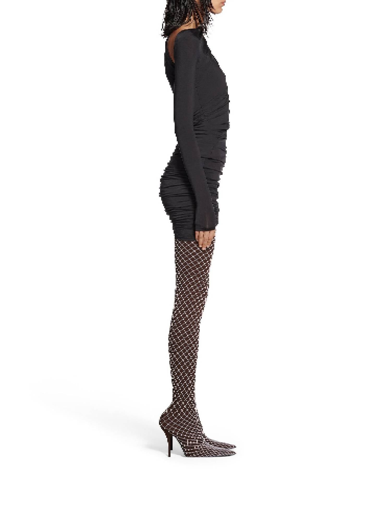 Twisted Mini black Dress - Black