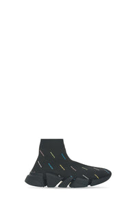 Speed 2.0 Allover Logo black & multicolor Sneakers - Black & multicolor