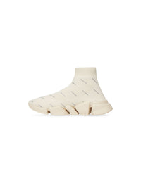 Speed 2.0 Reflective Allover Logo mystic white Sneakers - Mystic White