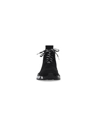 Speed Lace Up Graffiti black Sneakers - Black