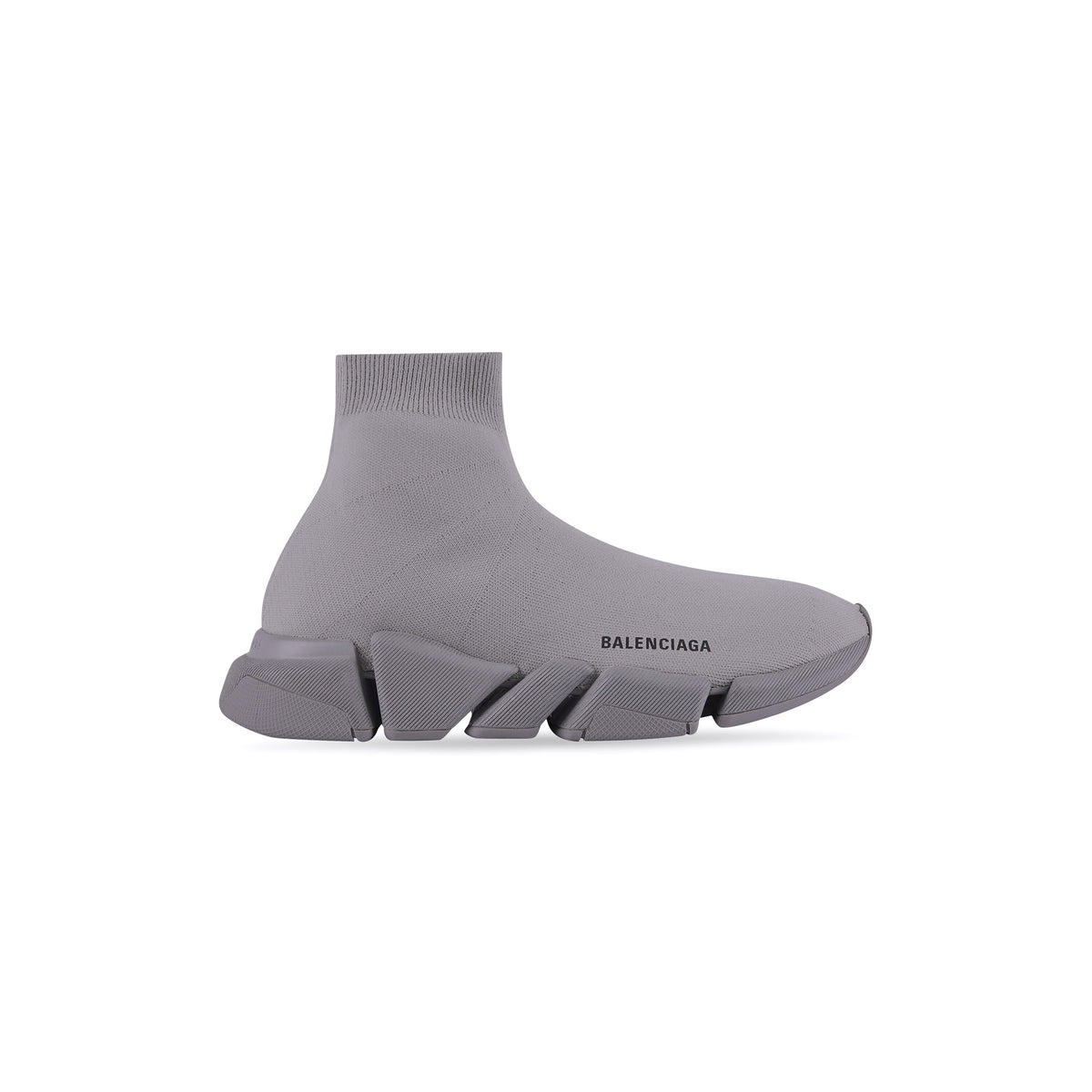 Speed 2.0 Monocolor Recycled Knit Sneakers - Dark Grey