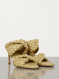 Curve tapioca 95mm Sandals - Tapioca