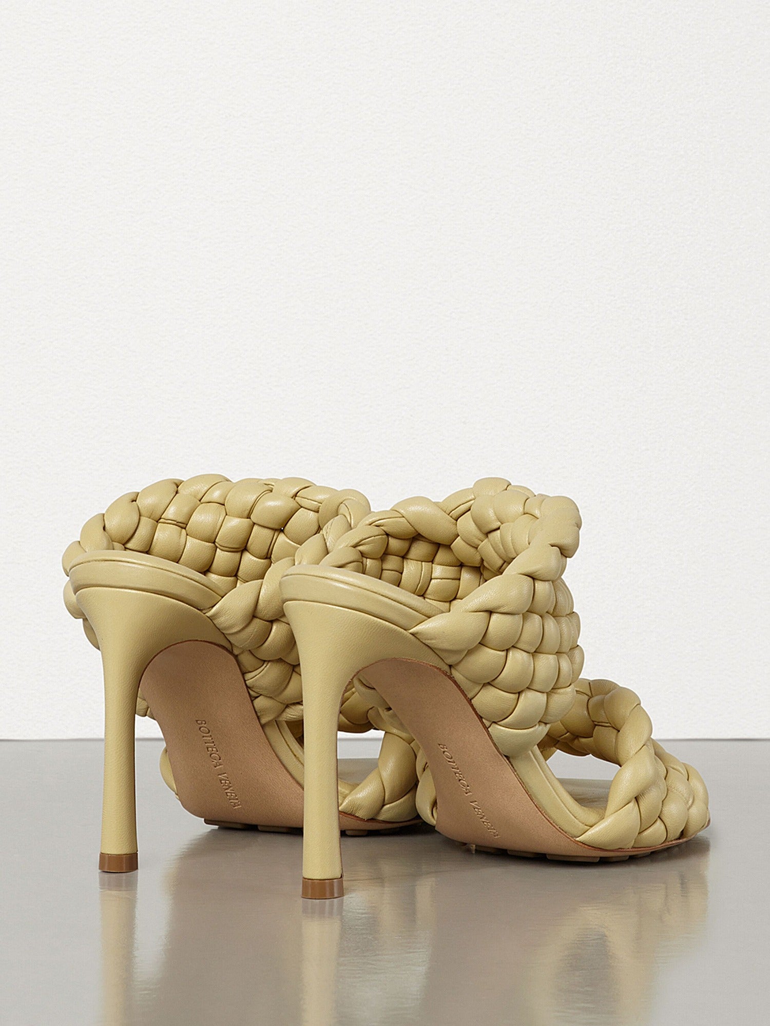 Curve tapioca 95mm Sandals - Tapioca