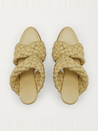 Curve tapioca 95mm Sandals - Tapioca