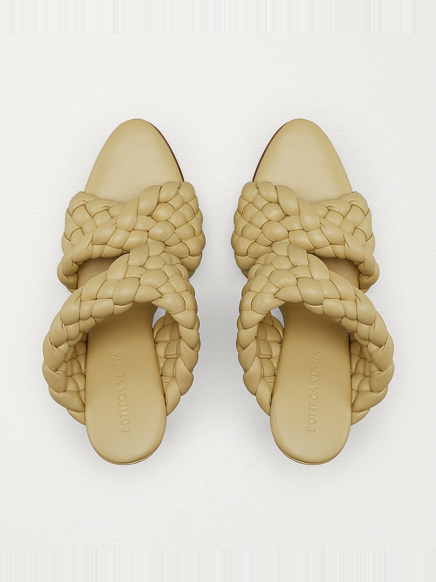 Curve tapioca 95mm Sandals - Tapioca