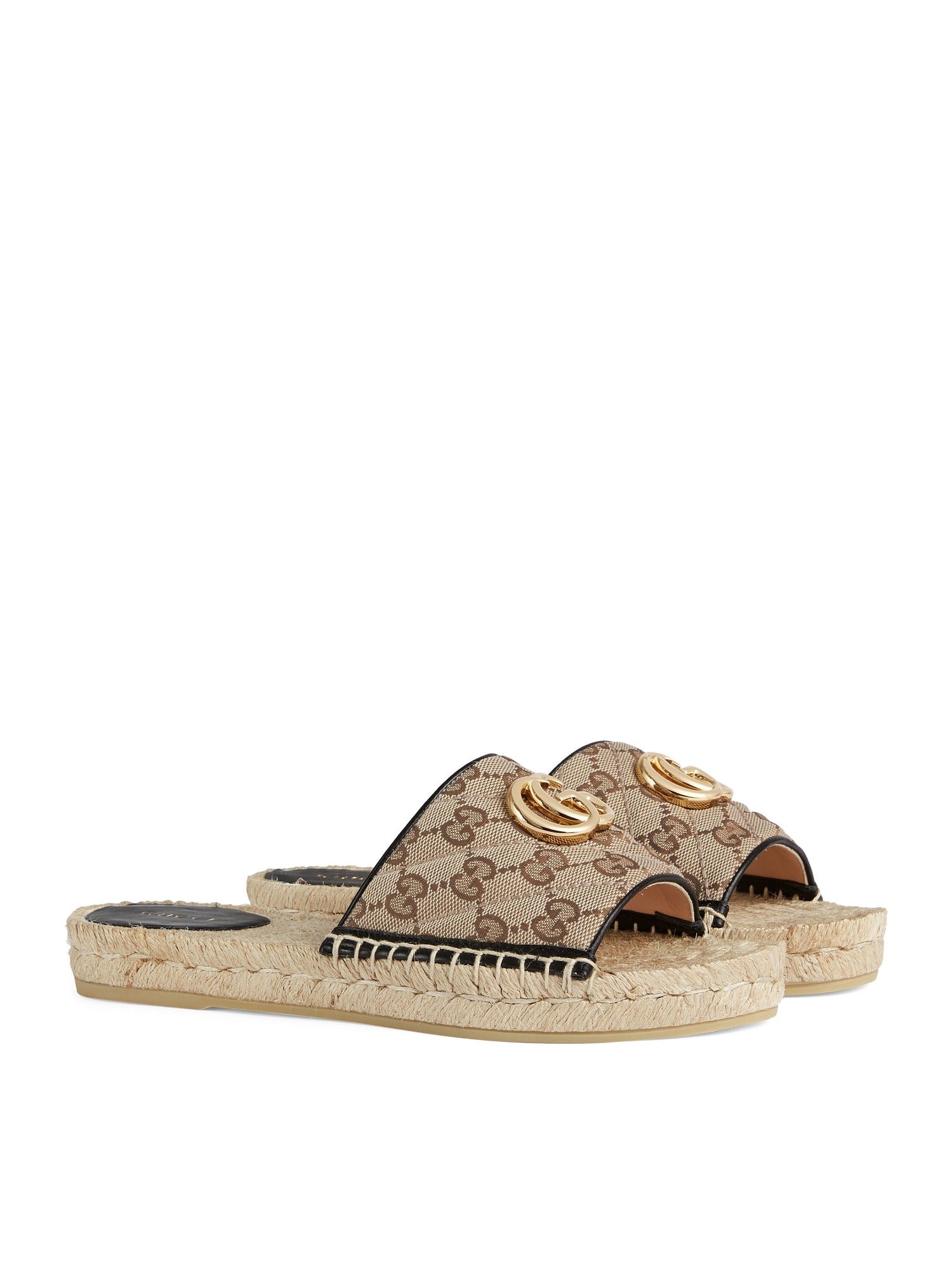 Pilar beige & ebony & black Espadrilles - Beige & Ebony & Black