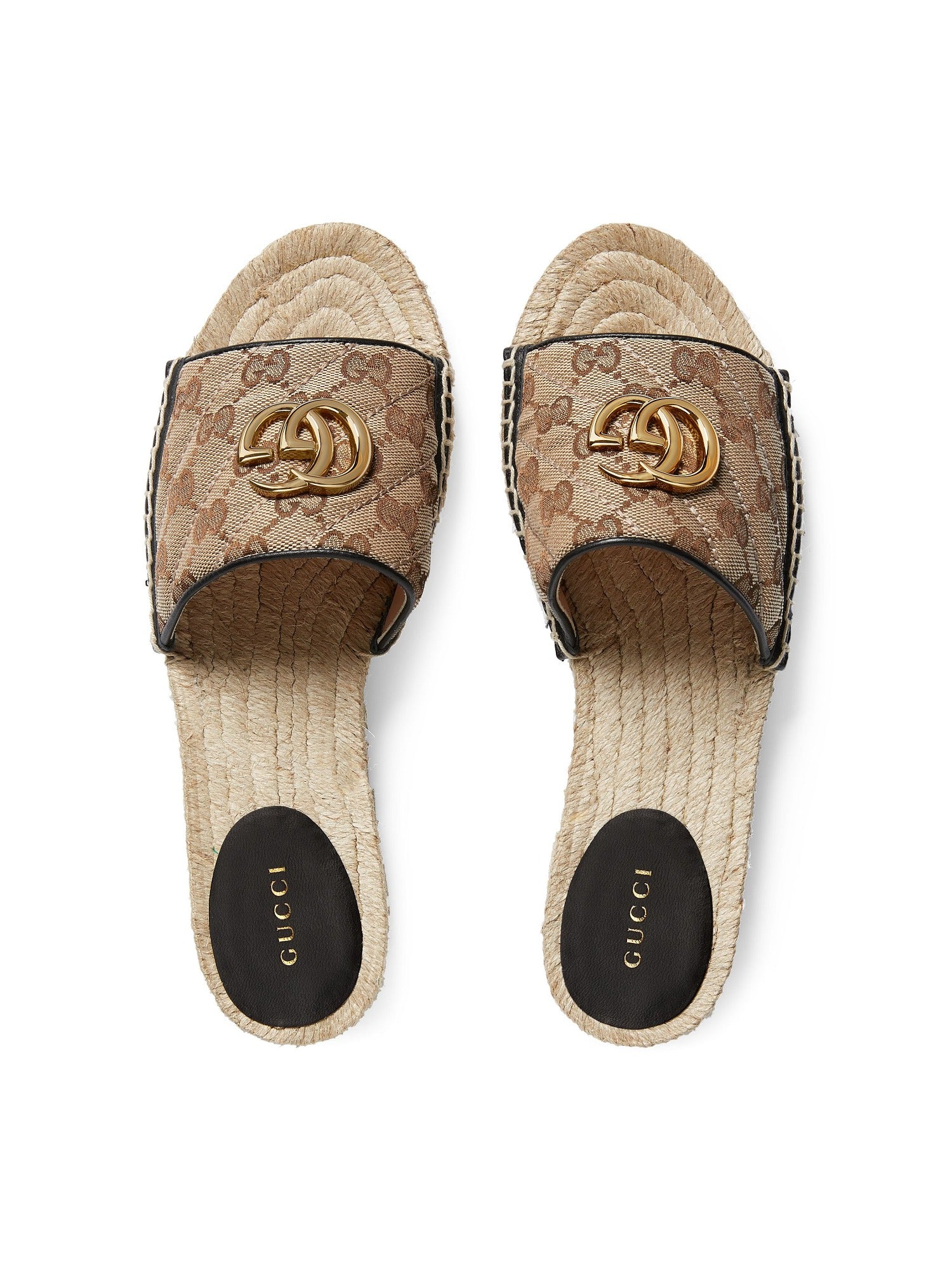 Pilar beige & ebony & black Espadrilles - Beige & Ebony & Black