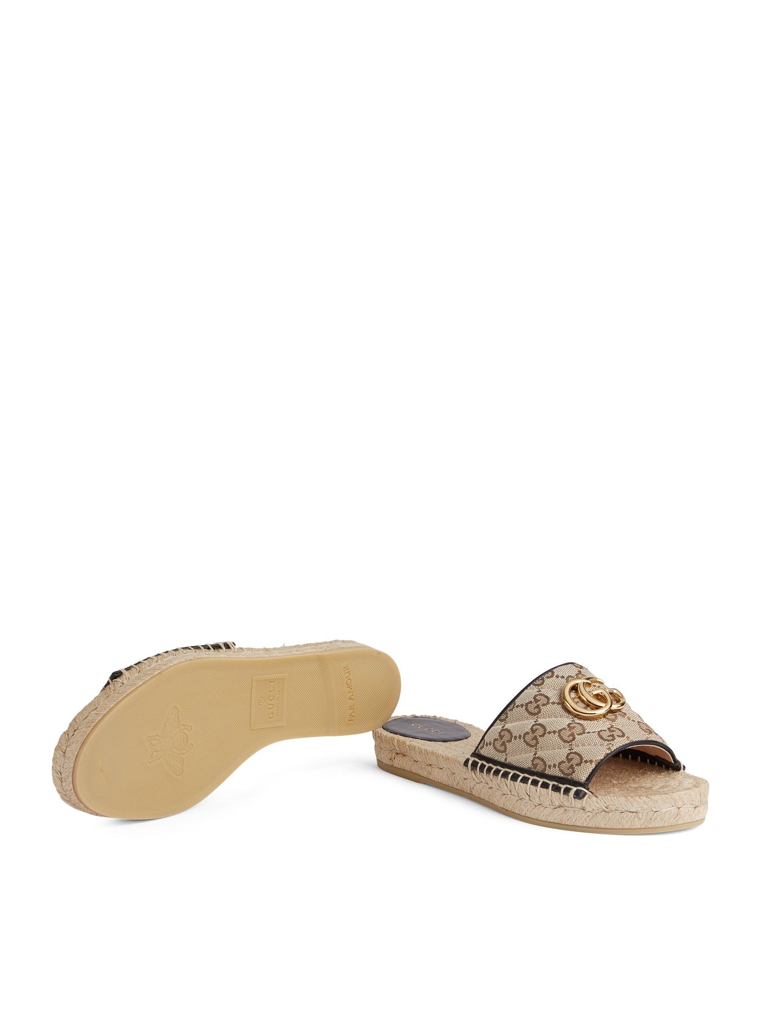 Pilar beige & ebony & black Espadrilles - Beige & Ebony & Black