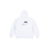 Hand-Drawn BB Icon Hoodie - White & Black