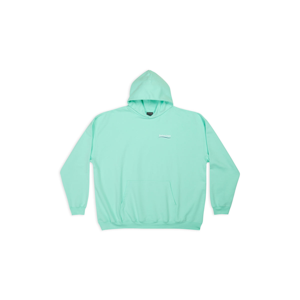 Political Campaign Hoodie - Mint & White & Blue