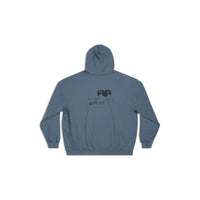 Hand-Drawn BB Icon Hoodie - Washed Blue & Black