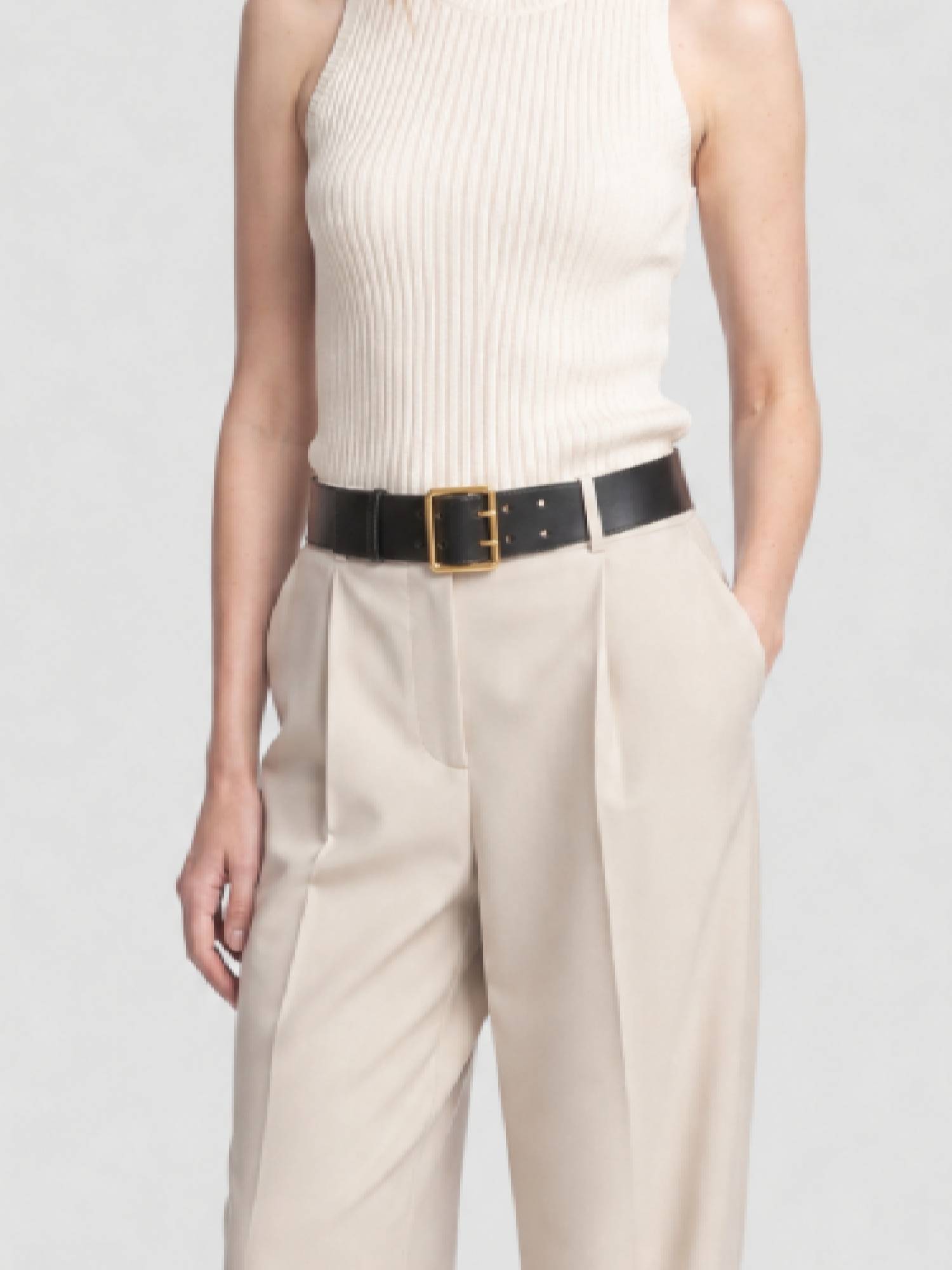 Military 65 Ecolux black Belt - Black