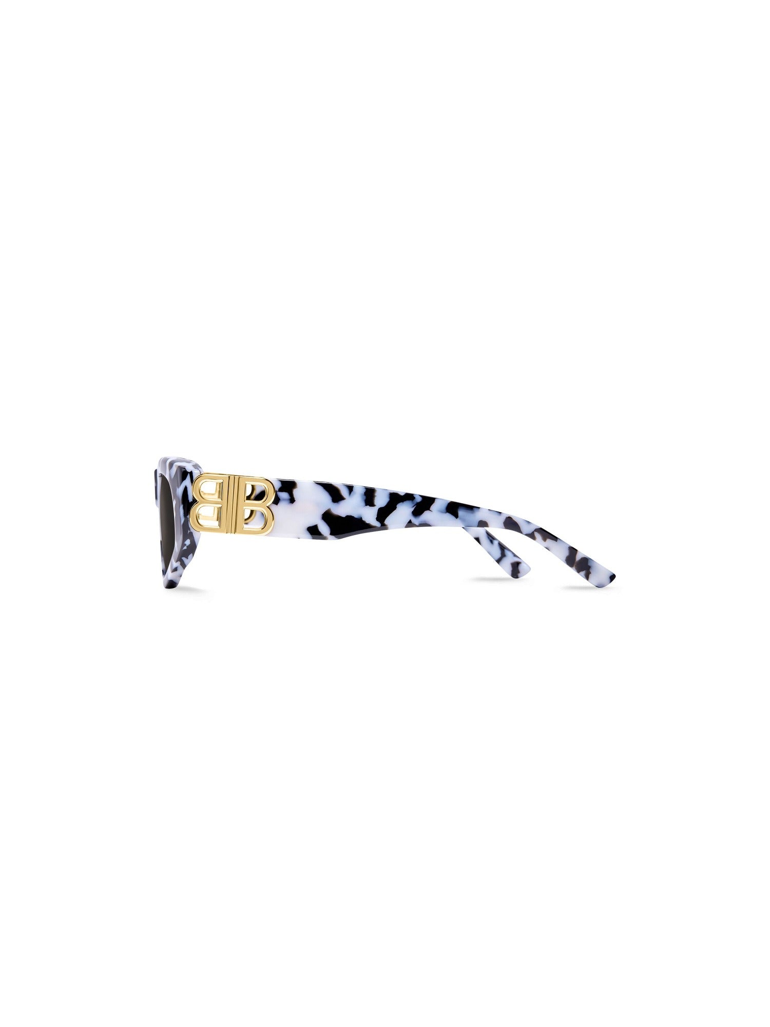 Dynasty D-Frame white & havana Sunglasses - White & Havana