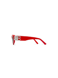 Dynasty D-Frame red Sunglasses - Red