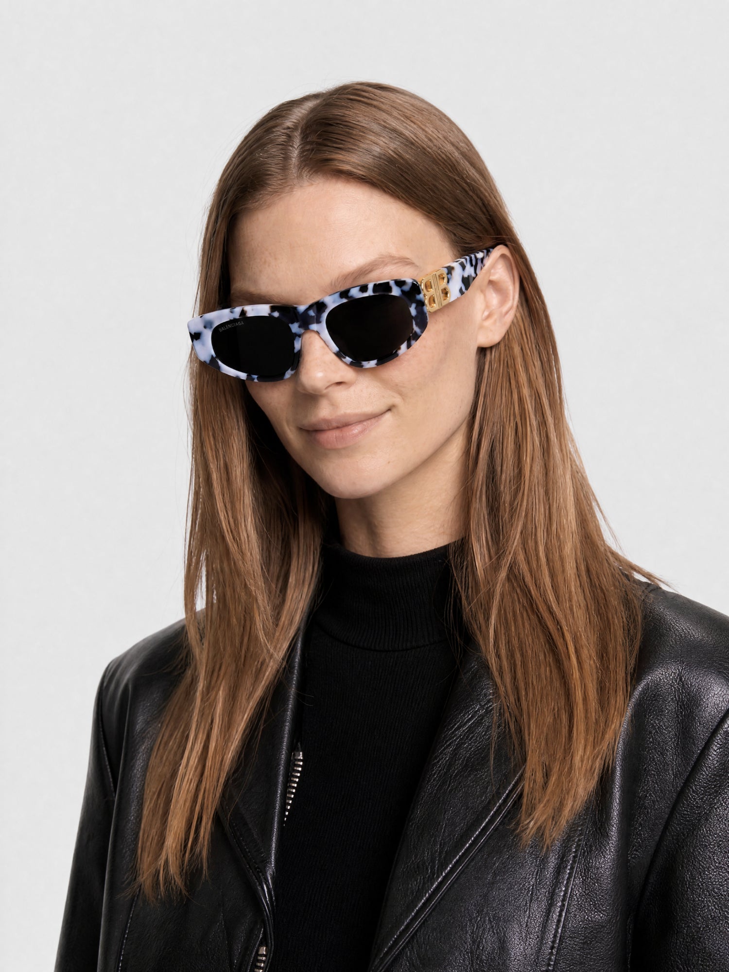 Dynasty D-Frame white & havana Sunglasses - White & Havana