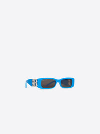 Dynasty Rectangle sky Sunglasses - Sky