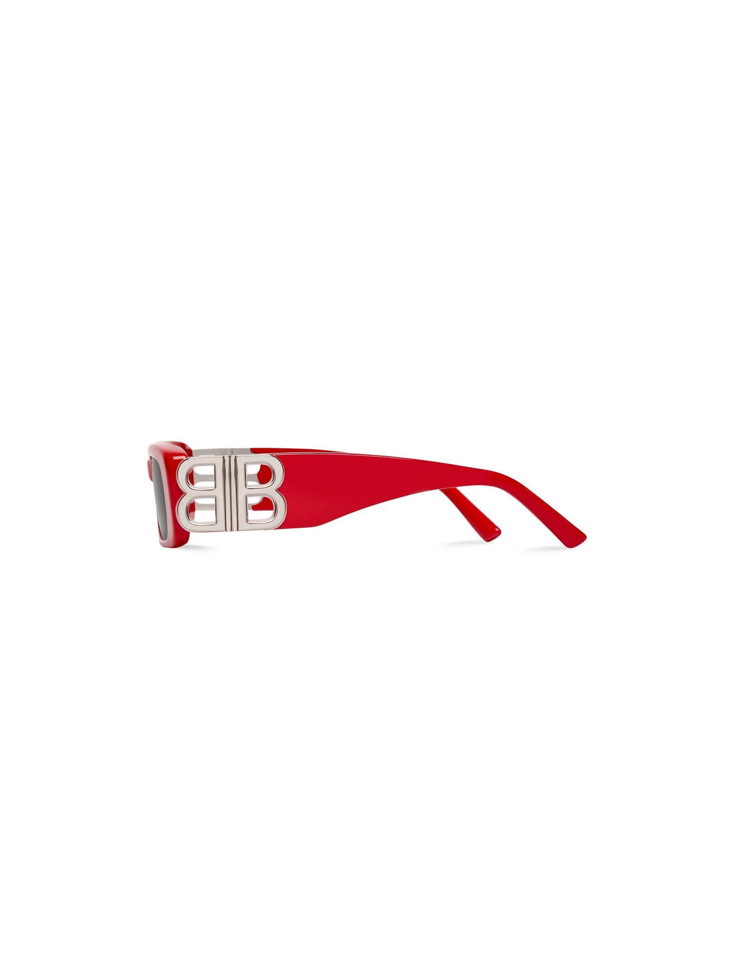 Dynasty Rectangle red Sunglasses - Red
