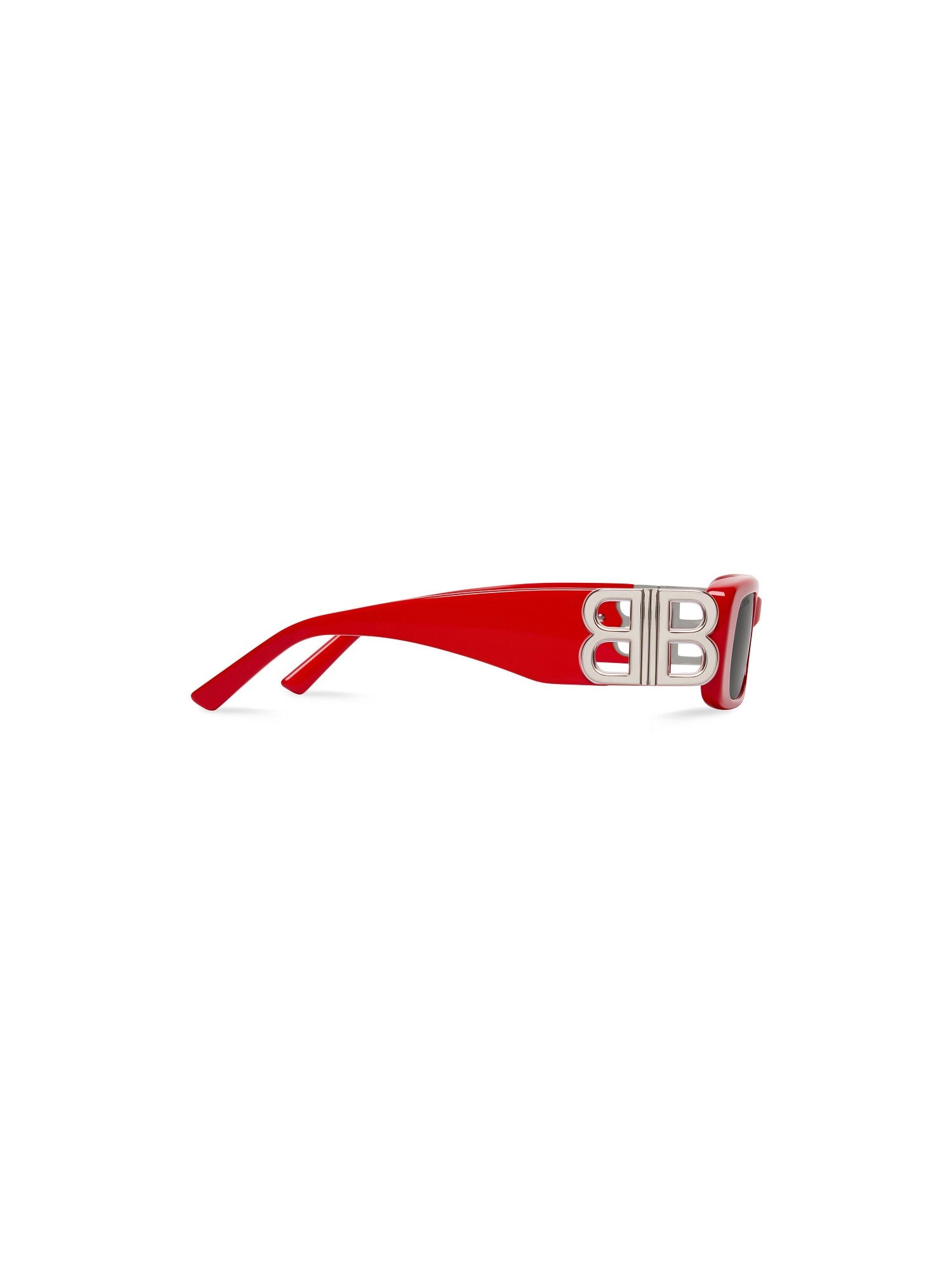 Dynasty Rectangle red Sunglasses - Red