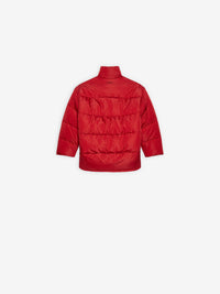 New C-Shape Puffer red Jacket - Red