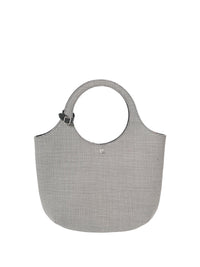 Medium holy houndstooth Bag - Black & Natural