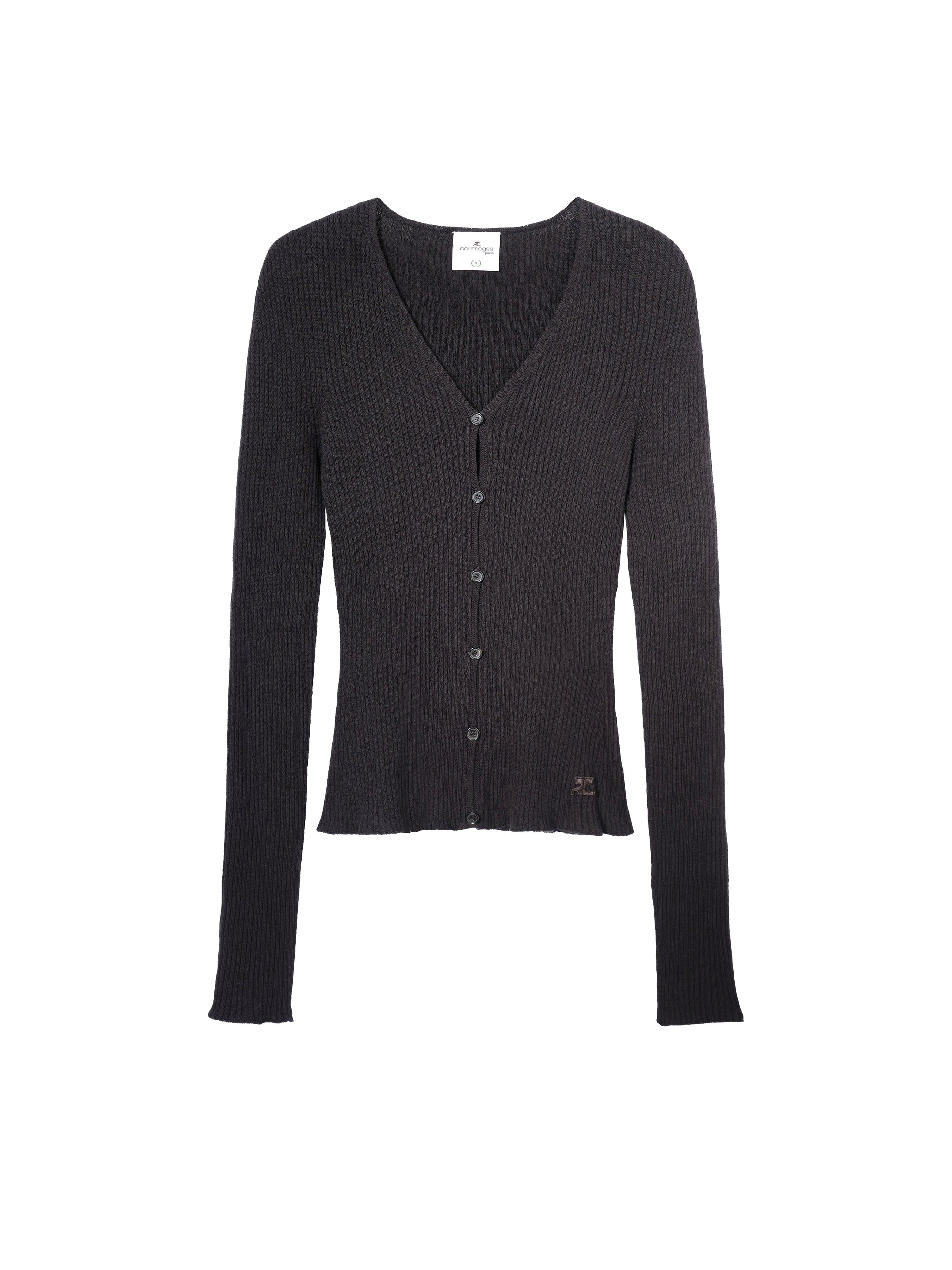 Light ribs Sweater - Black