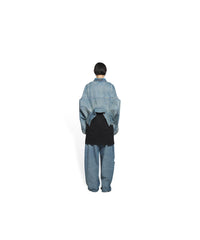Upside Down Jacket - Washed Light Blue