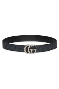 GG Reversible black W.37 Belt - Black